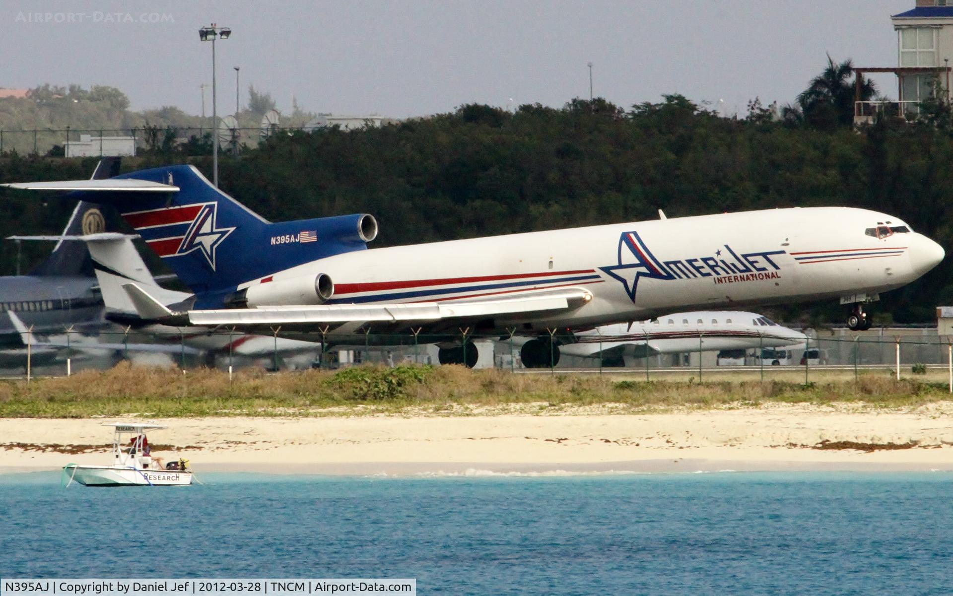 N395AJ, 1975 Boeing 727-233F C/N 21100, N395AJ