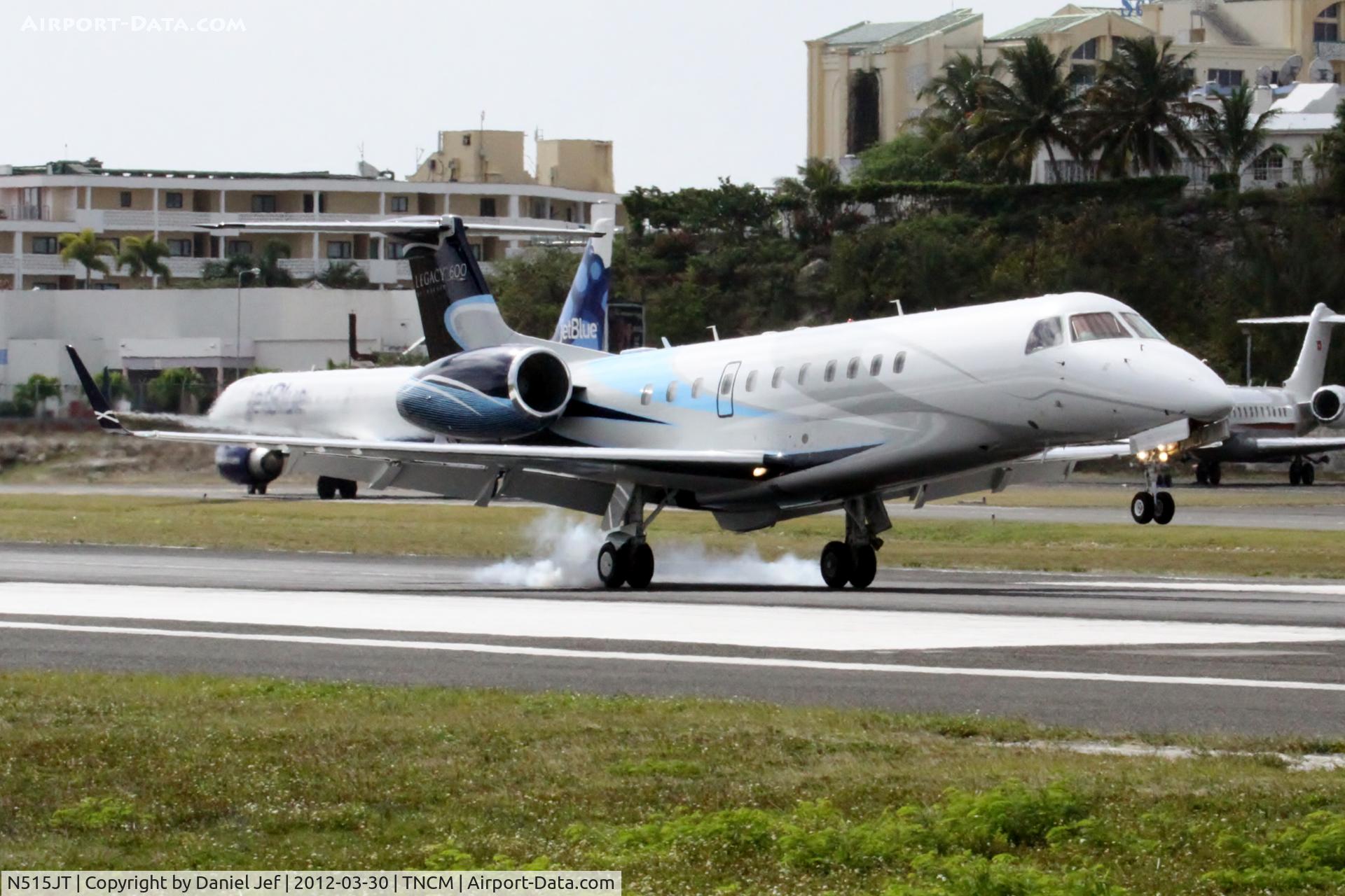 N515JT, 2006 Embraer EMB-135BJ Legacy C/N 14500950, N515JT
