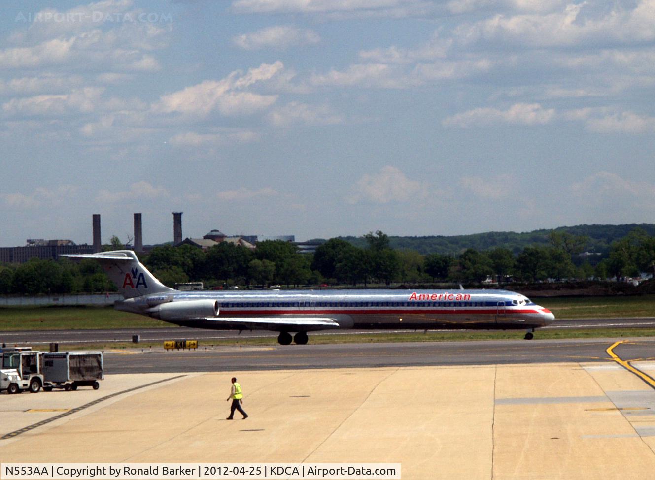 N553AA, 1991 McDonnell Douglas MD-82 (DC-9-82) C/N 53083, DCA, VA