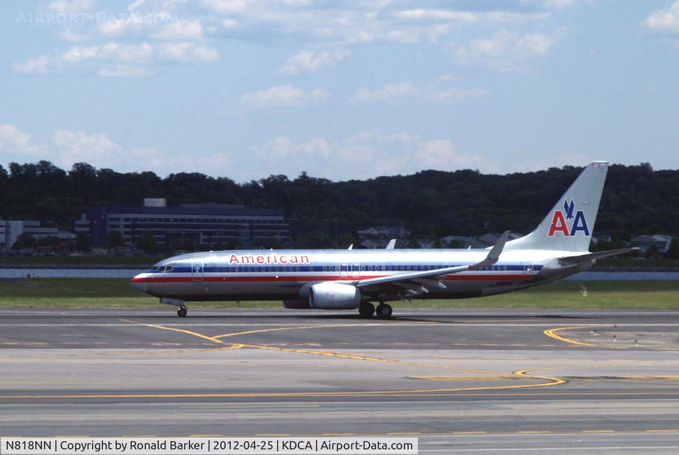 N818NN, 2009 Boeing 737-823 C/N 30910, DCA, VA