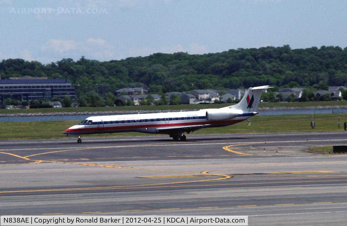 N838AE, 2002 Embraer ERJ-140LR (EMB-135KL) C/N 145651, DCA, VA