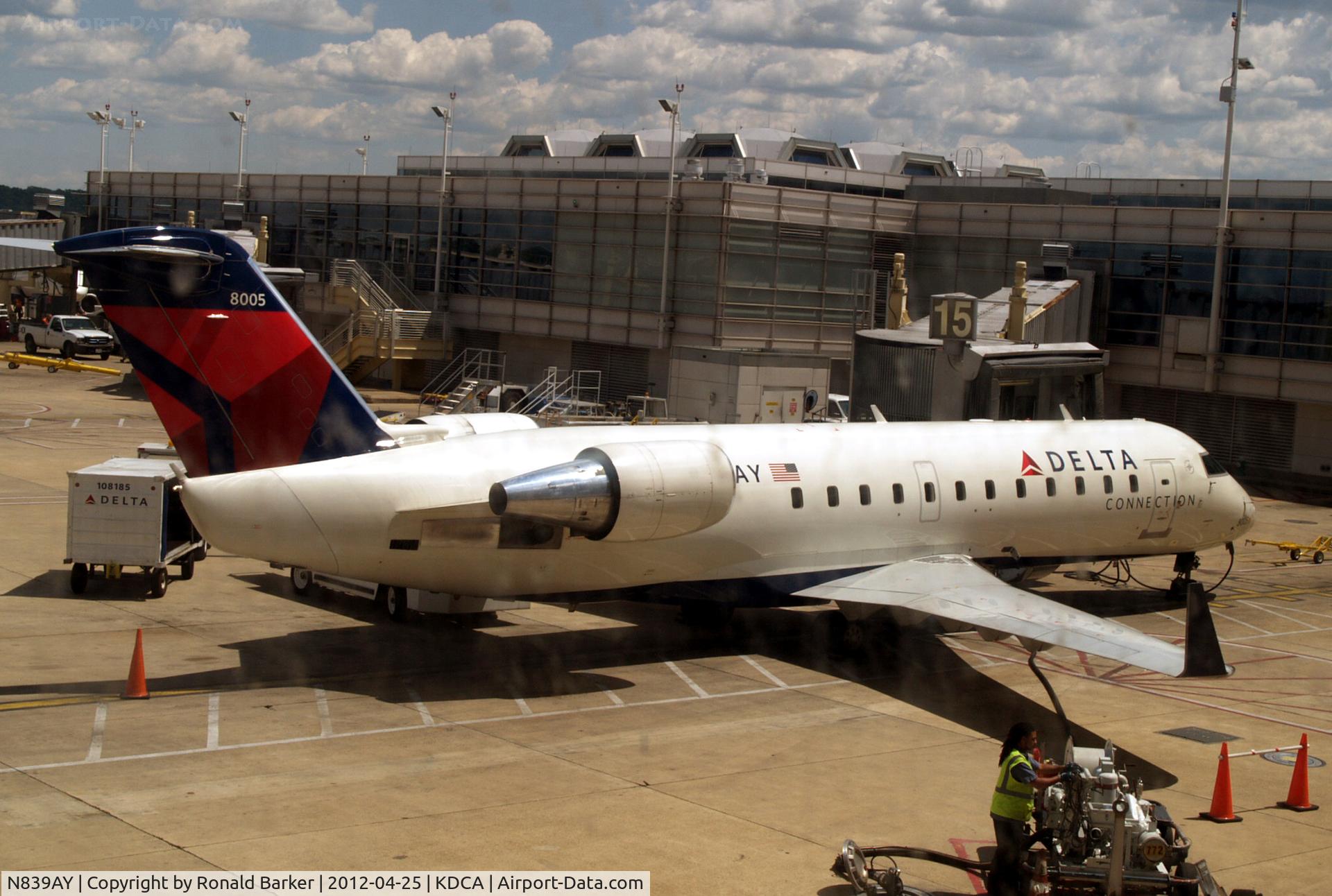 N839AY, 2005 Bombardier CRJ-200 (CL-600-2B19) C/N 8039, DCA, VA
