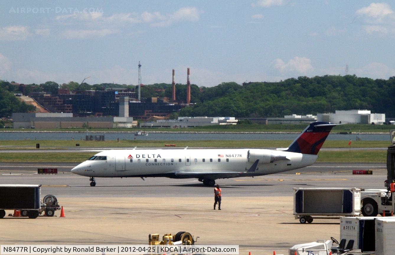 N8477R, 2001 Bombardier CRJ-200LR (CL-600-2B19) C/N 7477, DCA, VA