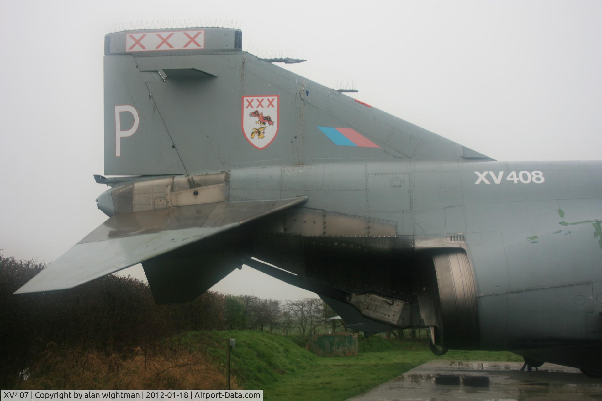 XV407, 1968 McDonnell Douglas Phantom FGR2 C/N 2937/9237, Tangmere museum 2012