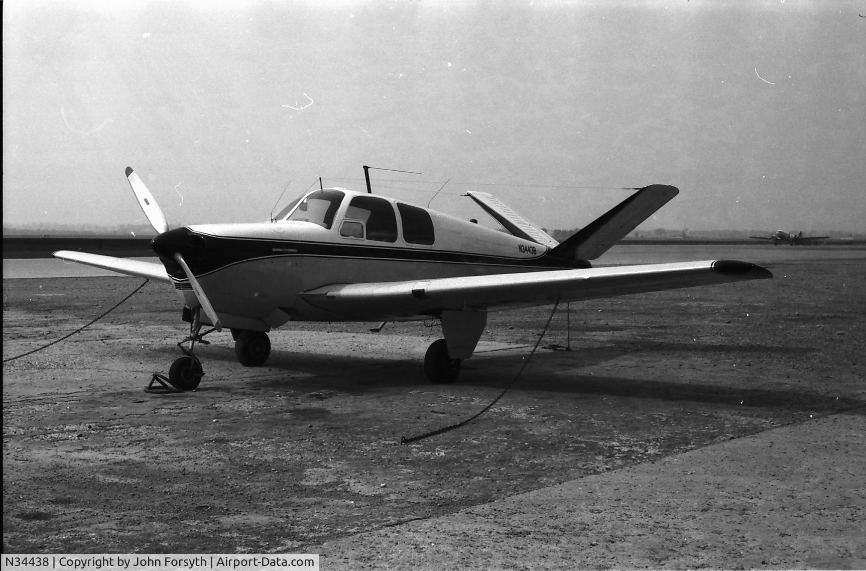 N34438, 1941 Aeronca 65-LB C/N L-14601, Take by my late dad, in 1958 in Malton Airport - Toronto.