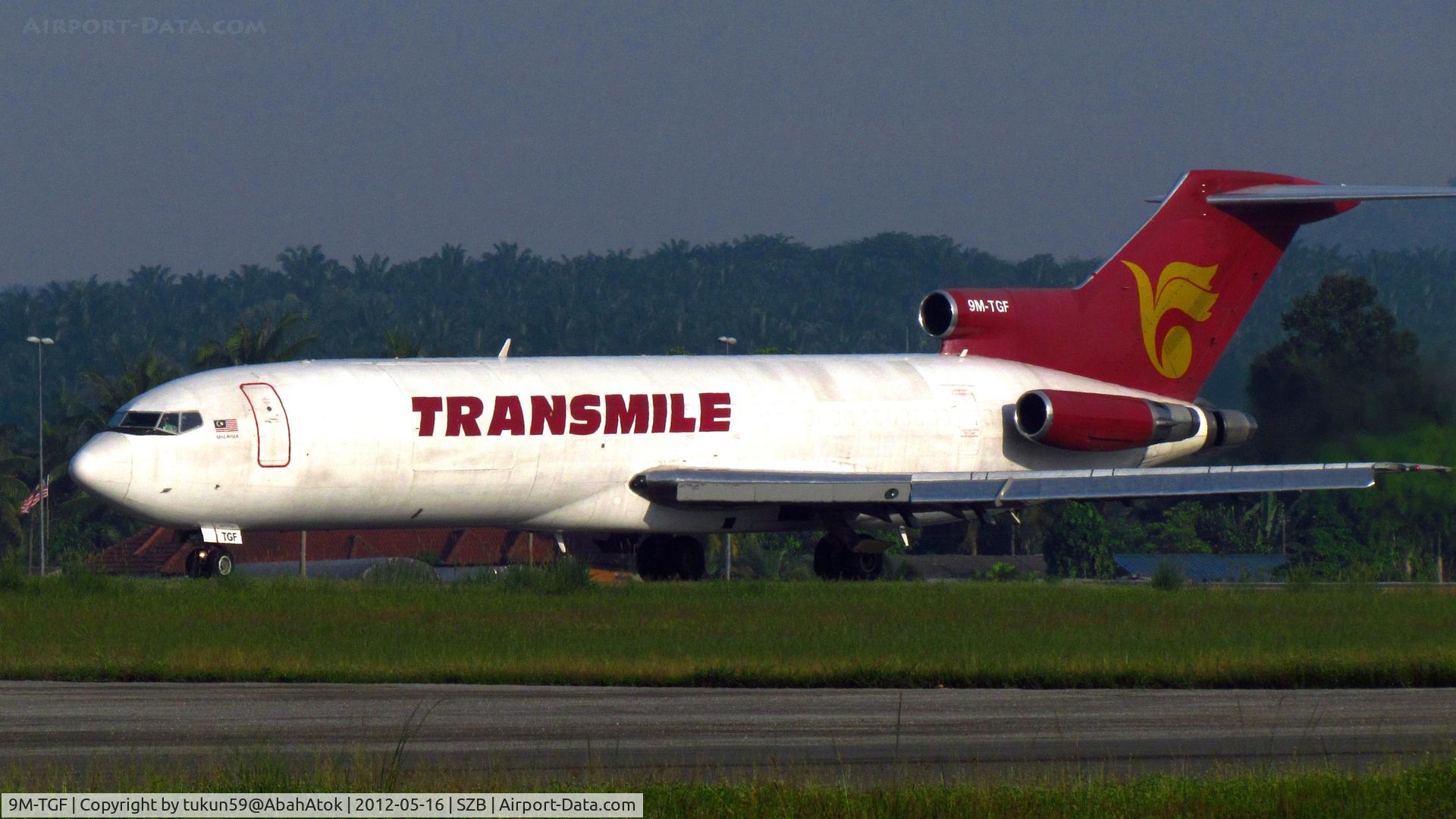 9M-TGF, 1979 Boeing 727-247/Adv(F) C/N 21698, Transmile Air Services