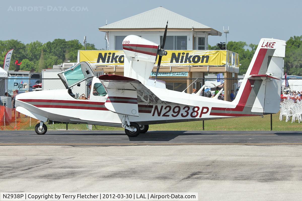 N2938P, 1978 Consolidated Aeronautics Inc. Lake LA-4-200 C/N 945, At 2012 Sun N Fun