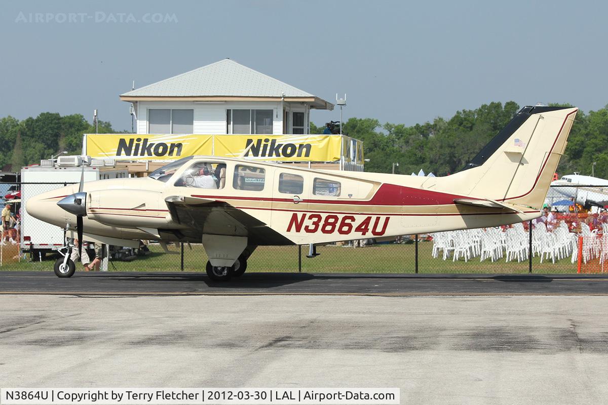 N3864U, 1981 Beech 58P Baron C/N TJ-355, At 2012 Sun N Fun