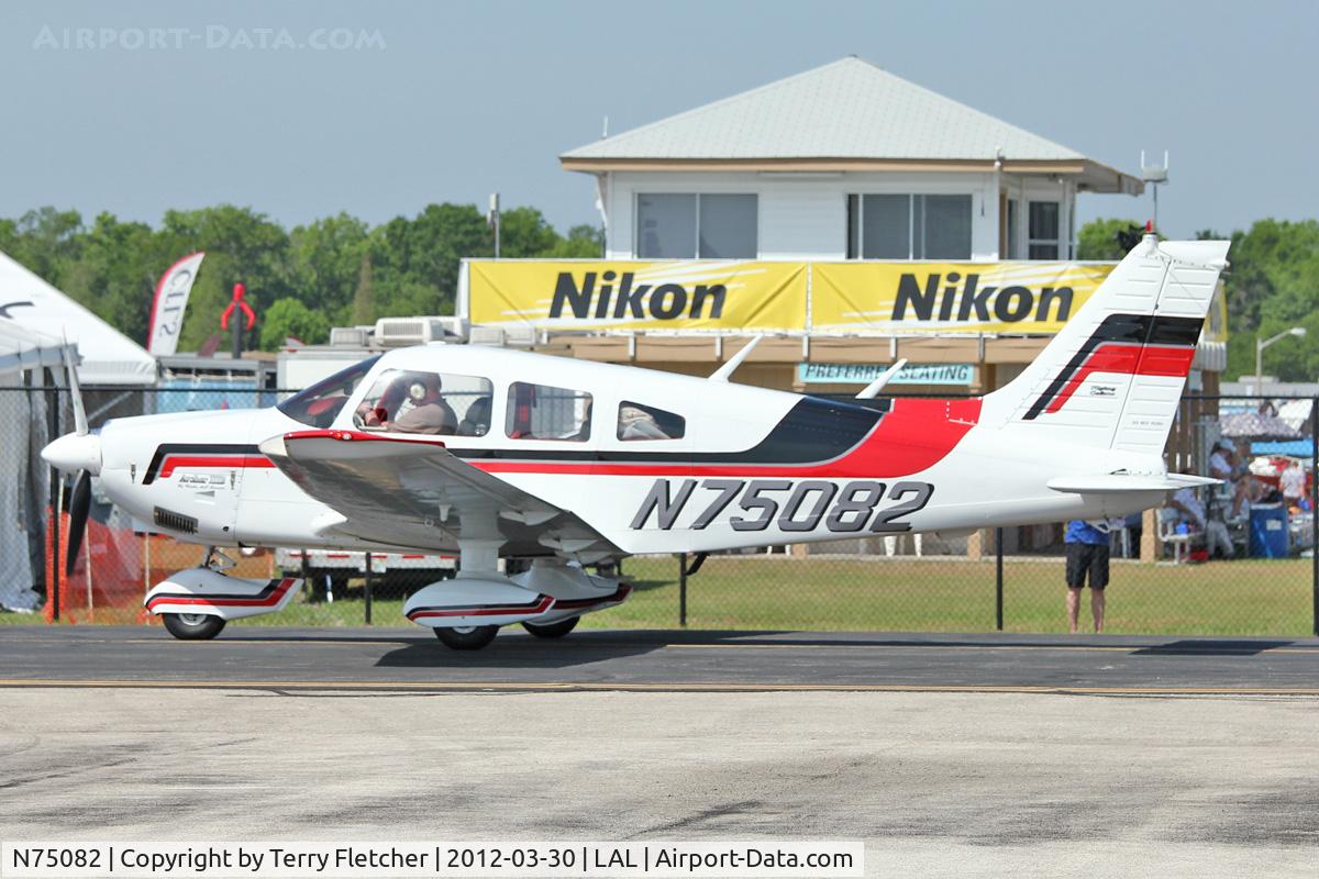 N75082, 1976 Piper PA-28-181 C/N 28-7690290, At 2012 Sun N Fun