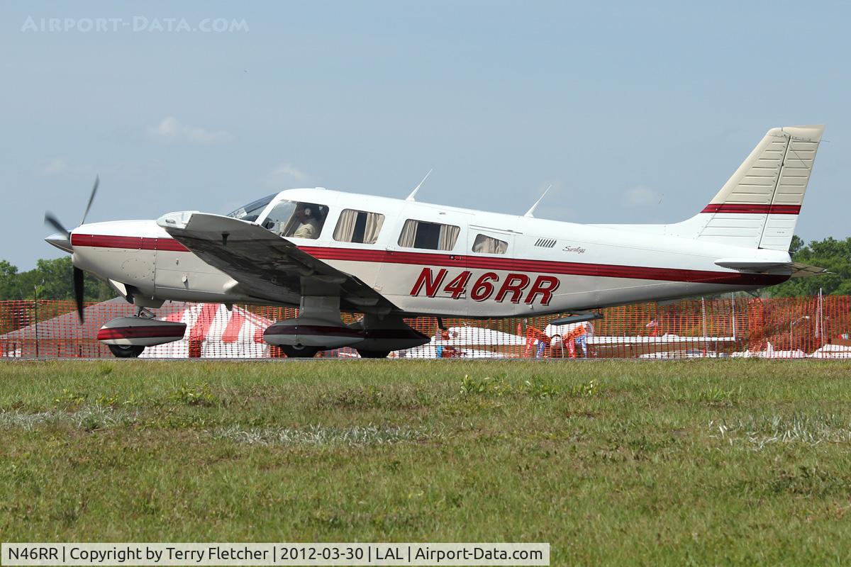N46RR, 1987 Piper PA-32-301 Saratoga C/N 3206004, At 2012 Sun N Fun