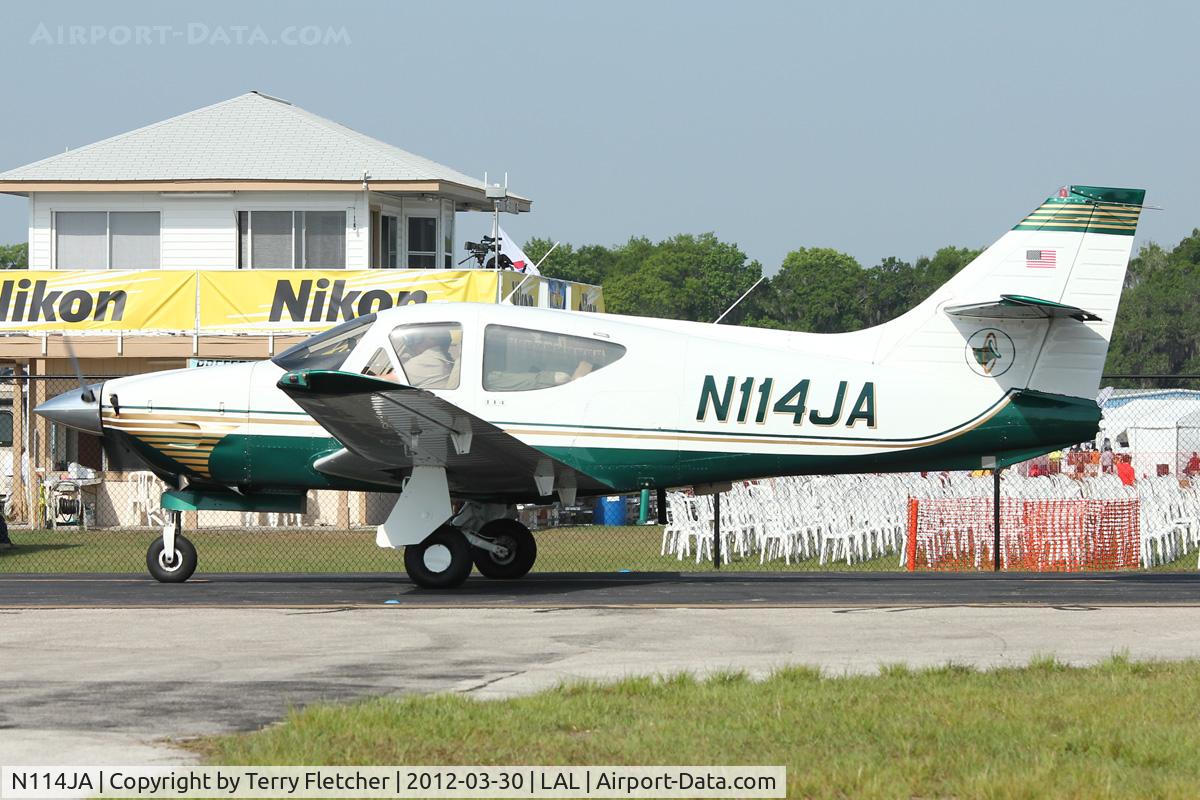 N114JA, 1978 Rockwell International 114 Commander C/N 14365, At 2012 Sun N Fun