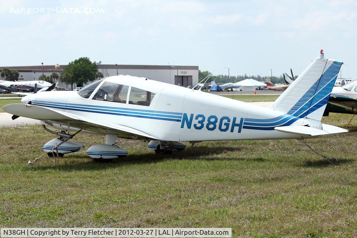 N38GH, Piper PA-28-180 C/N 28-4264, At 2012 Sun N Fun