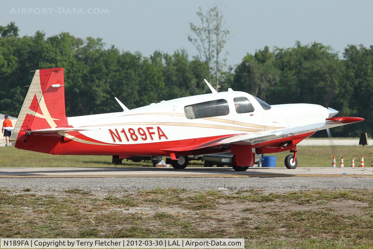 N189FA, 2008 Mooney M20TN Acclaim C/N 31-0089, At 2012 Sun N Fun