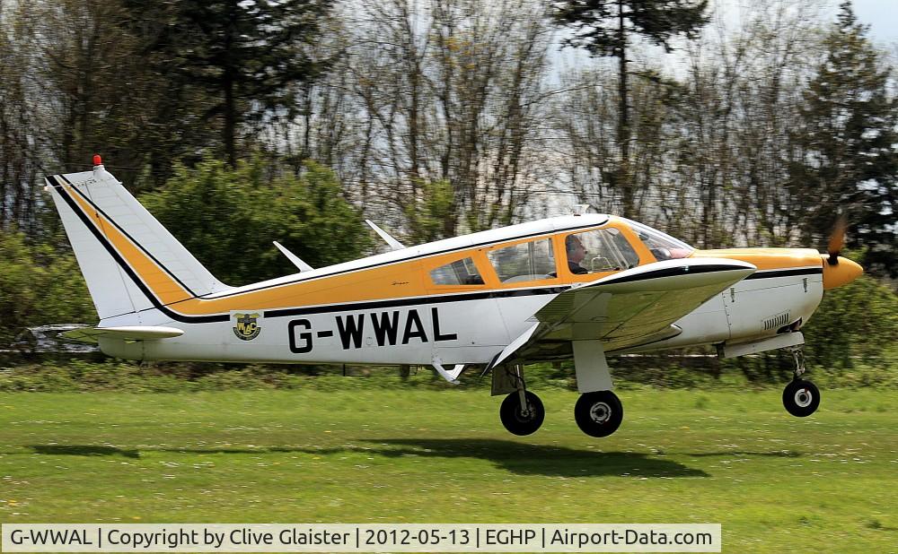 G-WWAL, 1968 Piper PA-28R-180 Cherokee Arrow C/N 28R-30461, Ex: N4612J > G-AZSH > G-WWAL - Was in private hands as G-AZSH, currently with, White Waltham Airfield Ltd, since October 1998 as G-WWAL