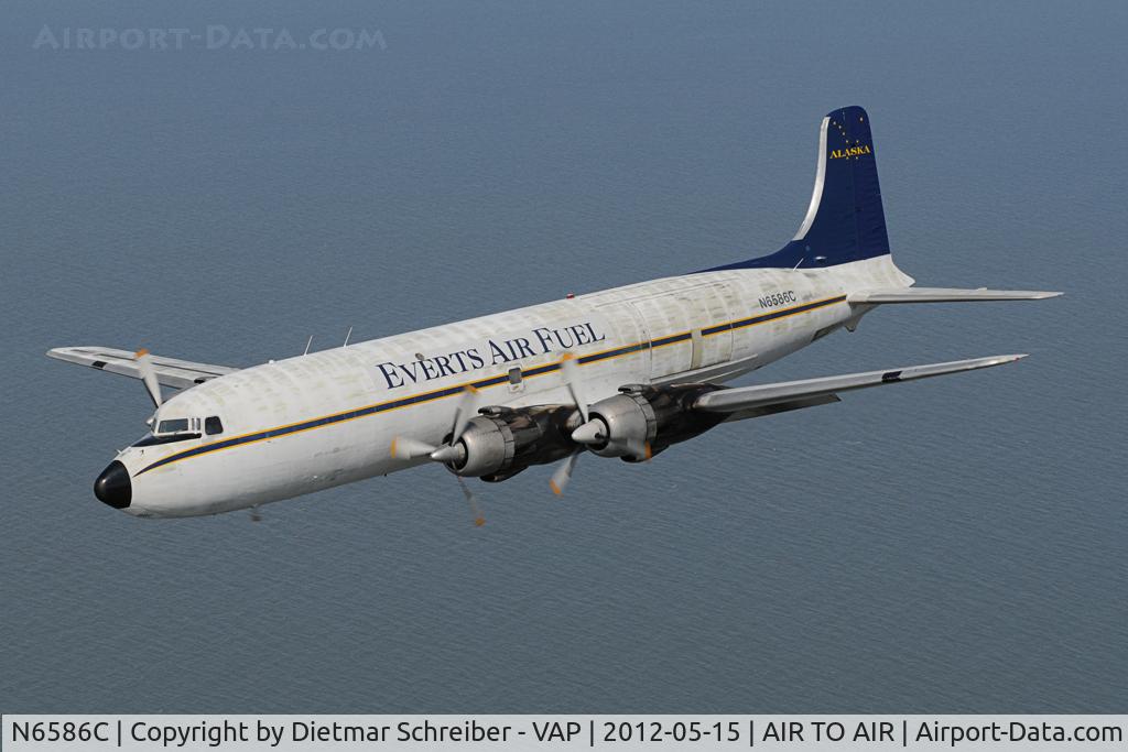 N6586C, 1957 Douglas DC-6B C/N 45222, Everts DC6