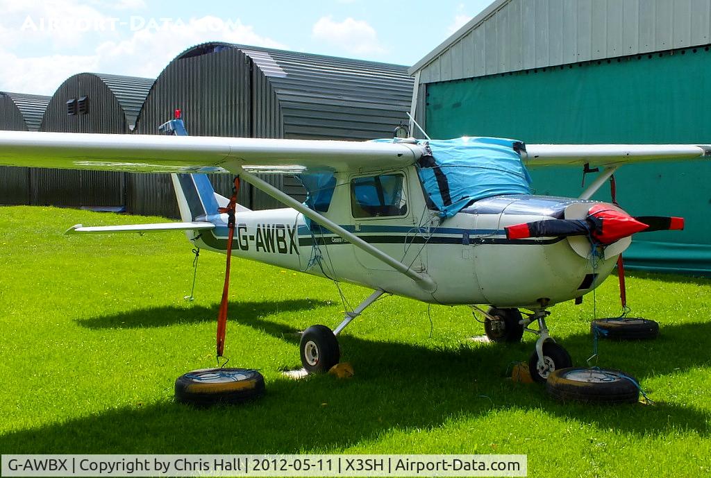 G-AWBX, 1968 Reims F150H C/N 0286, at Streethay Farm Airfield