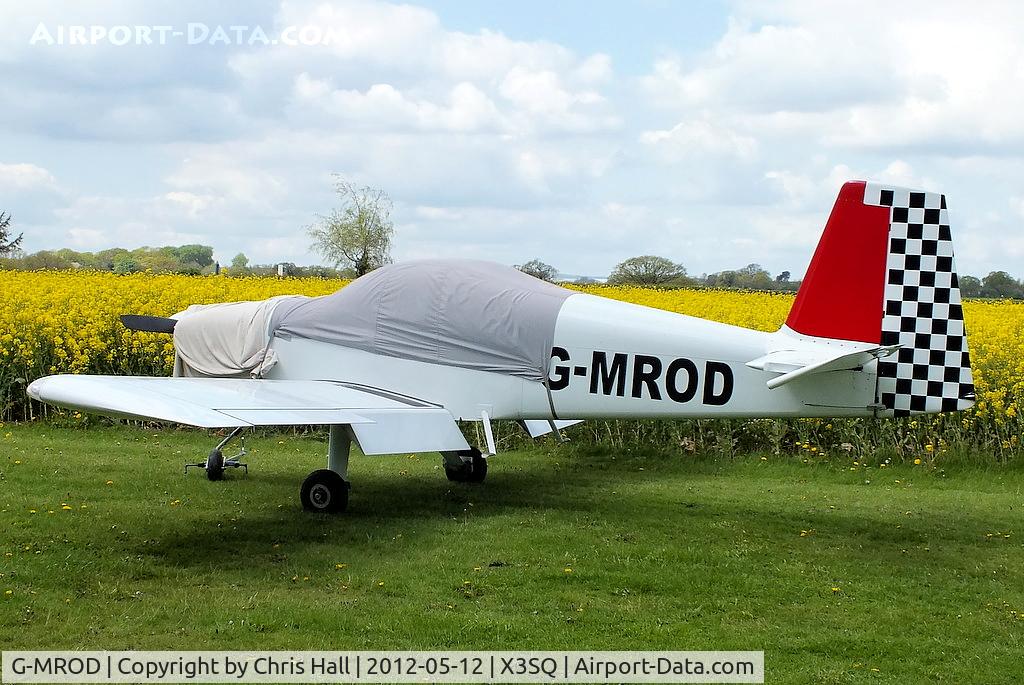 G-MROD, 2007 Vans RV-7A C/N PFA 323-14432, at Sittles Farm, Alrewas.
