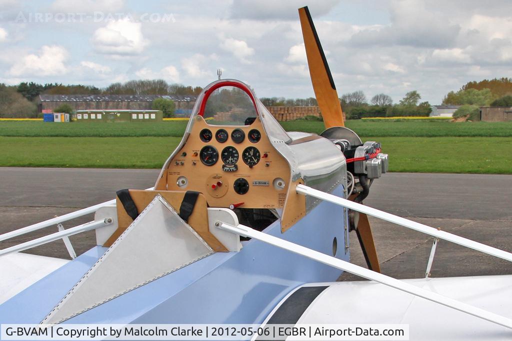 G-BVAM, 1993 Evans VP-1 Volksplane C/N PFA 062-12132, Evans VP-1 at The Real Aeroplane Company's May-hem Fly-In, Breighton Airfield in 2012 .