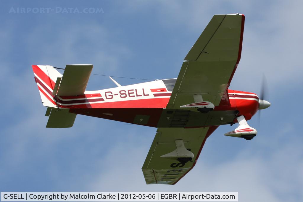 G-SELL, 1976 Robin DR-400-180 Regent Regent C/N 1153, Robin DR-400-180 Regent at Breighton Airfield's 2012 May-hem Fly-In.