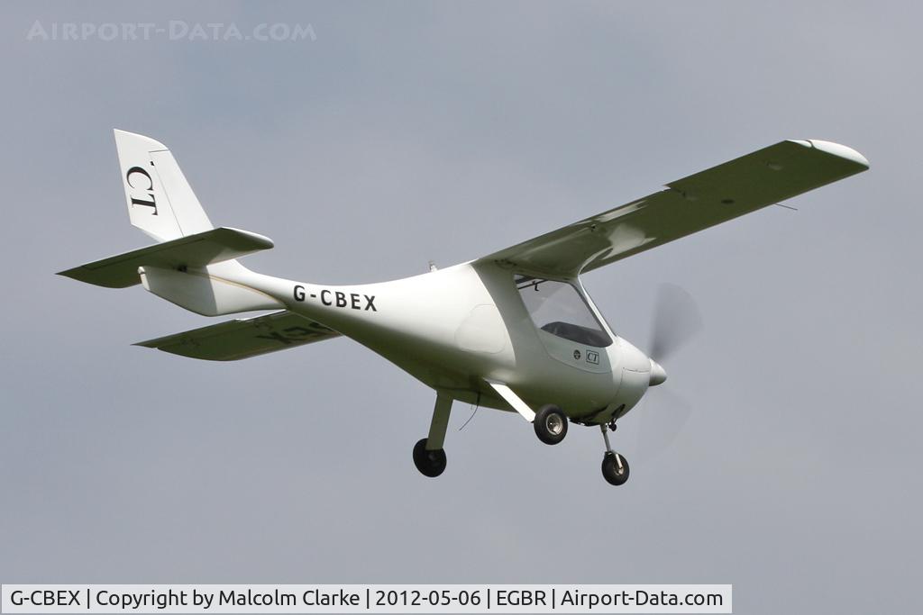 G-CBEX, 2001 Flight Design CT2K C/N 01.08.01.23, Flight Design CT2K at Breighton Airfield's 2012 May-hem Fly-In.