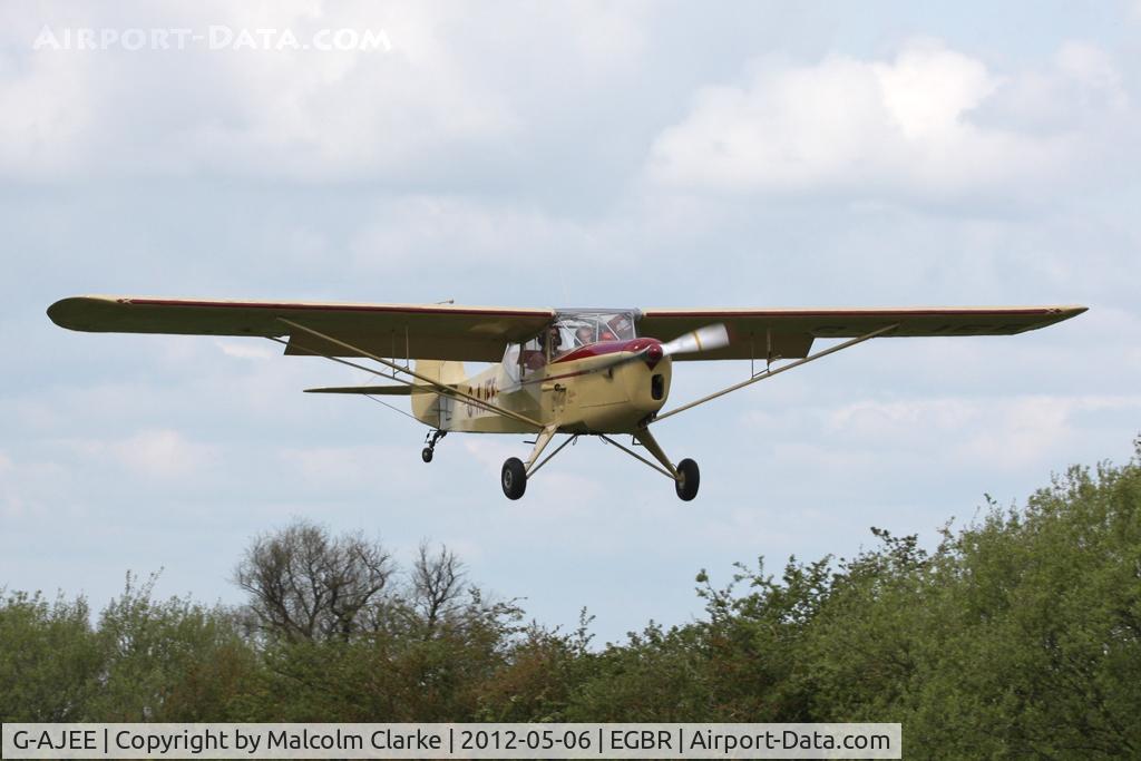 G-AJEE, 1946 Auster J-1 Autocrat C/N 2309, Auster J-1S Autocrat at Breighton Airfield's 2012 May-hem Fly-In.