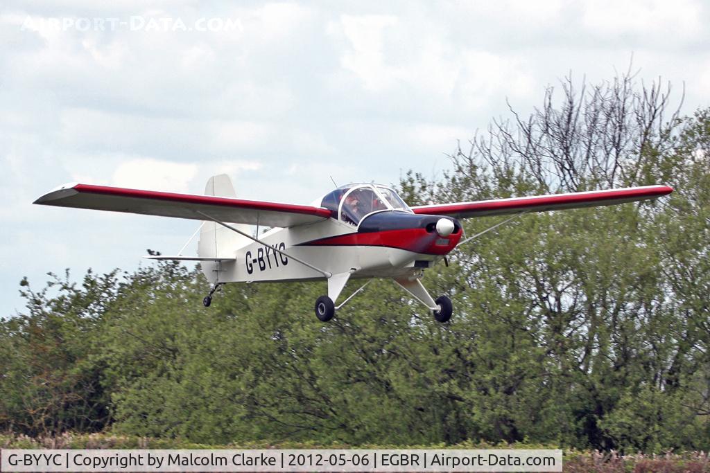 G-BYYC, 2000 Hapi Cygnet SF-2A C/N PFA 182-12311, Hapi Cygnet SF-2A at Breighton Airfield's 2012 May-hem Fly-In.