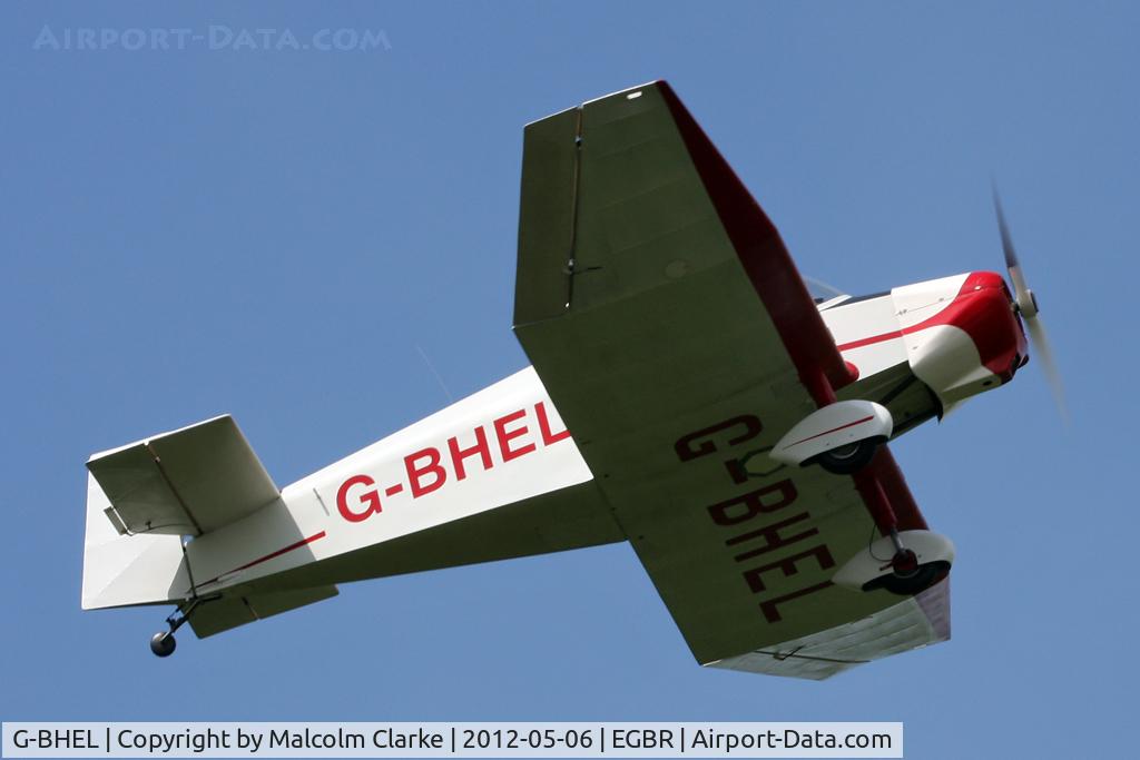 G-BHEL, 1957 SAN Jodel D-117 C/N 735, SAN Jodel D-117 at Breighton Airfield's 2012 May-hem Fly-In.
