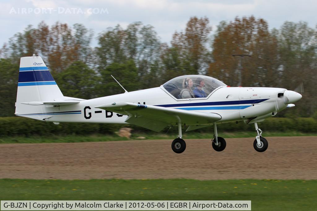 G-BJZN, 1982 Slingsby T-67A Firefly C/N 1997, Slingsby T-67A at Breighton Airfield's 2012 May-hem Fly-In.