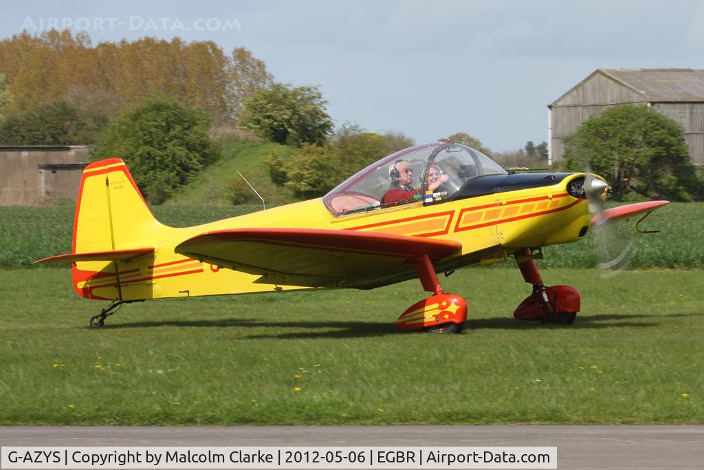 G-AZYS, 1961 Scintex CP-301C-1 Emeraude C/N 568, Scintex CP-301C-1 Emeraude at Breighton Airfield's 2012 May-hem Fly-In.