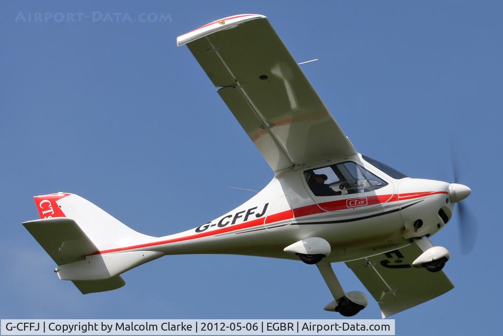 G-CFFJ, 2008 Flight Design CTSW C/N 8391, Flight Design CTSW at Breighton Airfield's 2012 May-hem Fly-In.