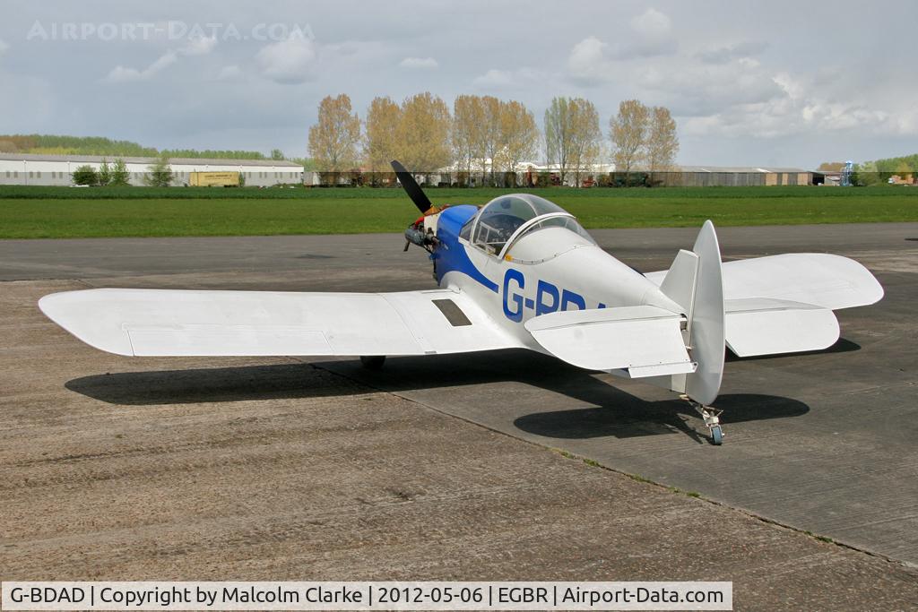 G-BDAD, 1976 Taylor JT-1 Monoplane C/N PFA 1453, Taylor JT-1 Monoplane at Breighton Airfield's 2012 May-hem Fly-In.