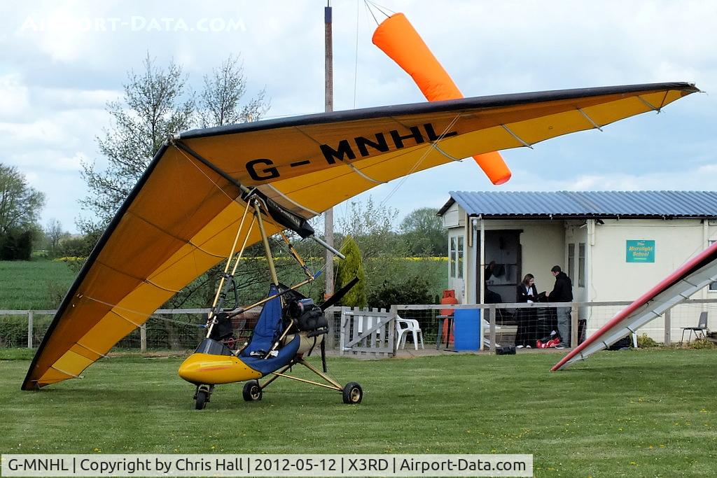 G-MNHL, 1986 Solar Wings Pegasus XL-R C/N SW-WA-1055, at Roddige Airfield, Staffordshire