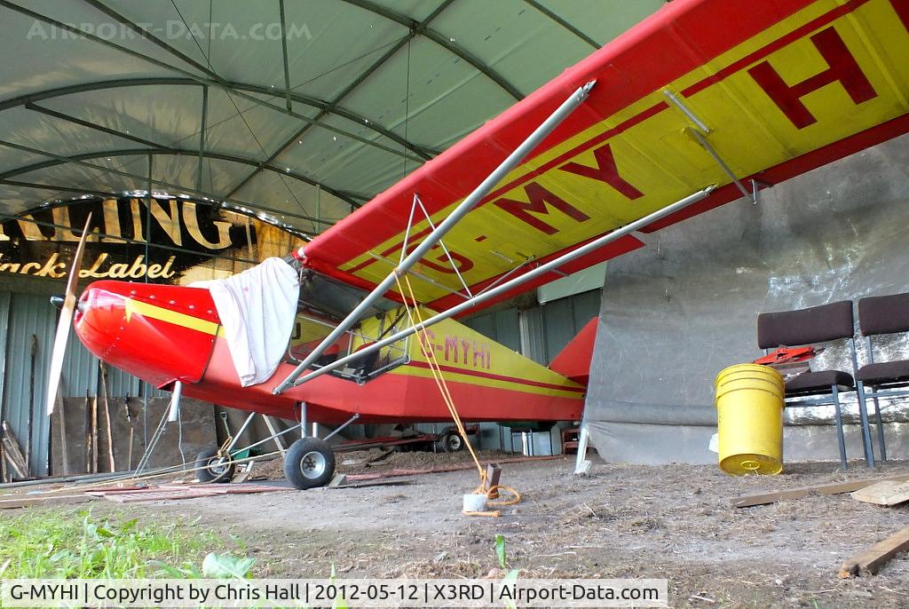 G-MYHI, 1993 Rans S-6ESD Coyote II C/N PFA 204-12279, at Roddige Airfield, Staffordshire