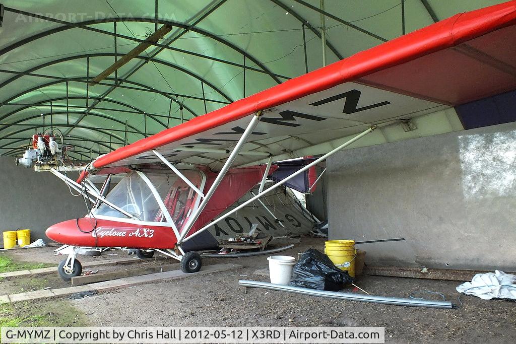 G-MYMZ, 1993 Cyclone Airsports AX3/503 C/N C 3093154, at Roddige Airfield, Staffordshire