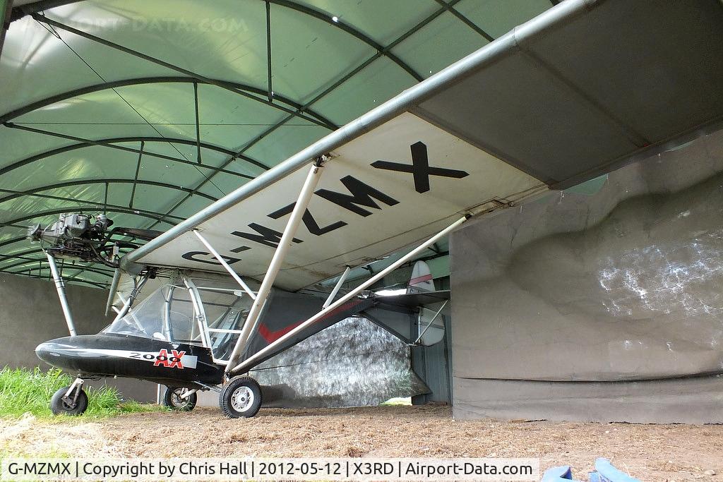 G-MZMX, 1998 Cyclone AX2000 C/N 7451, at Roddige Airfield, Staffordshire