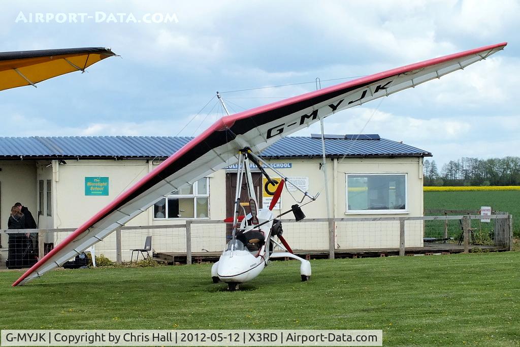 G-MYJK, 1993 Pegasus Quasar IITC C/N SW-WQT-0592, at Roddige Airfield, Staffordshire