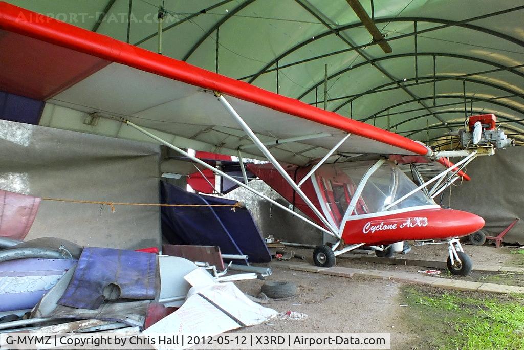 G-MYMZ, 1993 Cyclone Airsports AX3/503 C/N C 3093154, at Roddige Airfield, Staffordshire