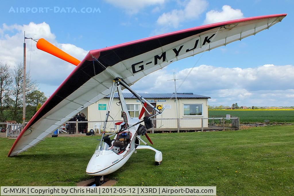 G-MYJK, 1993 Pegasus Quasar IITC C/N SW-WQT-0592, at Roddige Airfield, Staffordshire