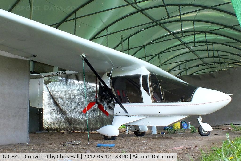 G-CEZU, CFM Streak Shadow SA C/N PFA 206-13597, at Roddige Airfield, Staffordshire