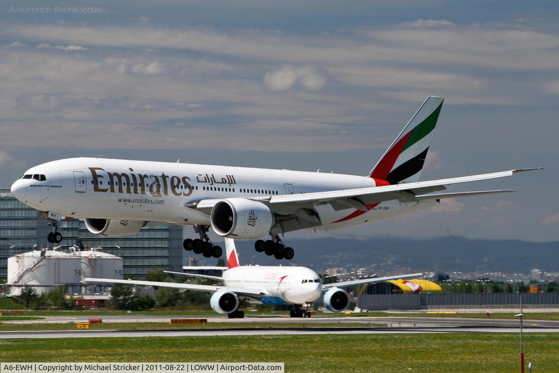 A6-EWH, 2008 Boeing 777-21H/LR C/N 35587, Boeing 777-200