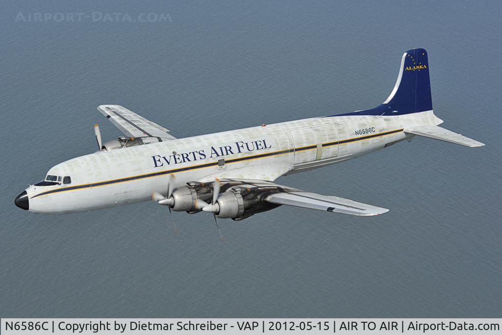 N6586C, 1957 Douglas DC-6B C/N 45222, Everts DC6