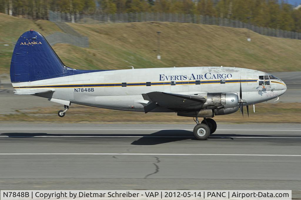 N7848B, 1942 Curtiss C-46R Commando C/N 273, Everts C46