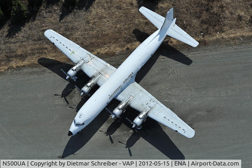 N500UA, 1953 Douglas C-118A Liftmaster (DC-6A) C/N 44597, Universal DC6