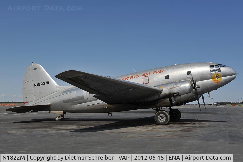 N1822M, 1945 Curtiss Wright C-46F-1CU C/N 22521, Everts C46