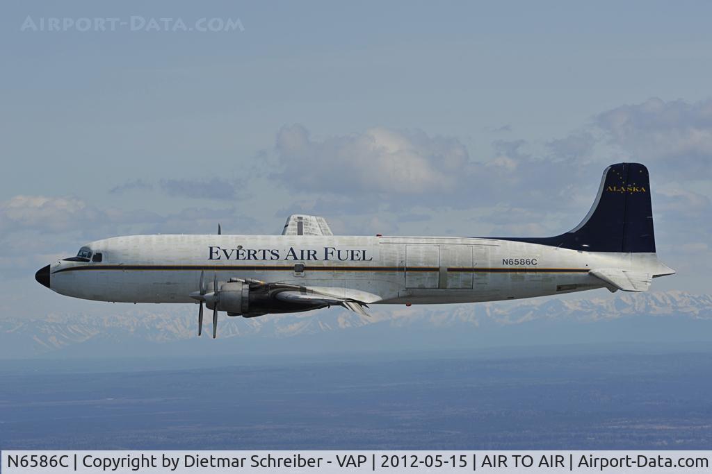 N6586C, 1957 Douglas DC-6B C/N 45222, Everts DC6