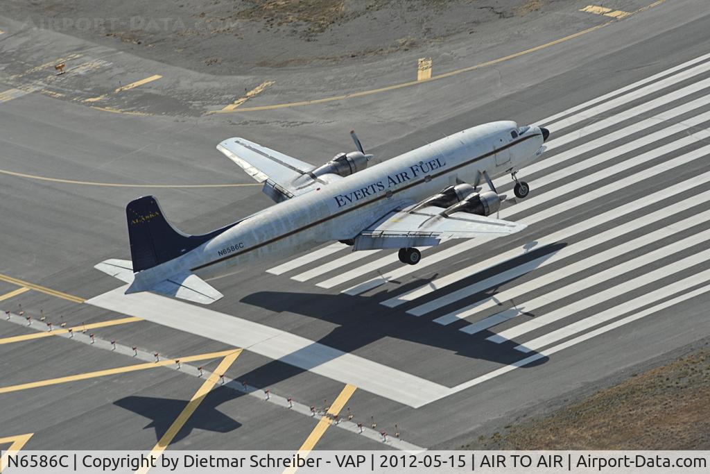 N6586C, 1957 Douglas DC-6B C/N 45222, Everts DC6
