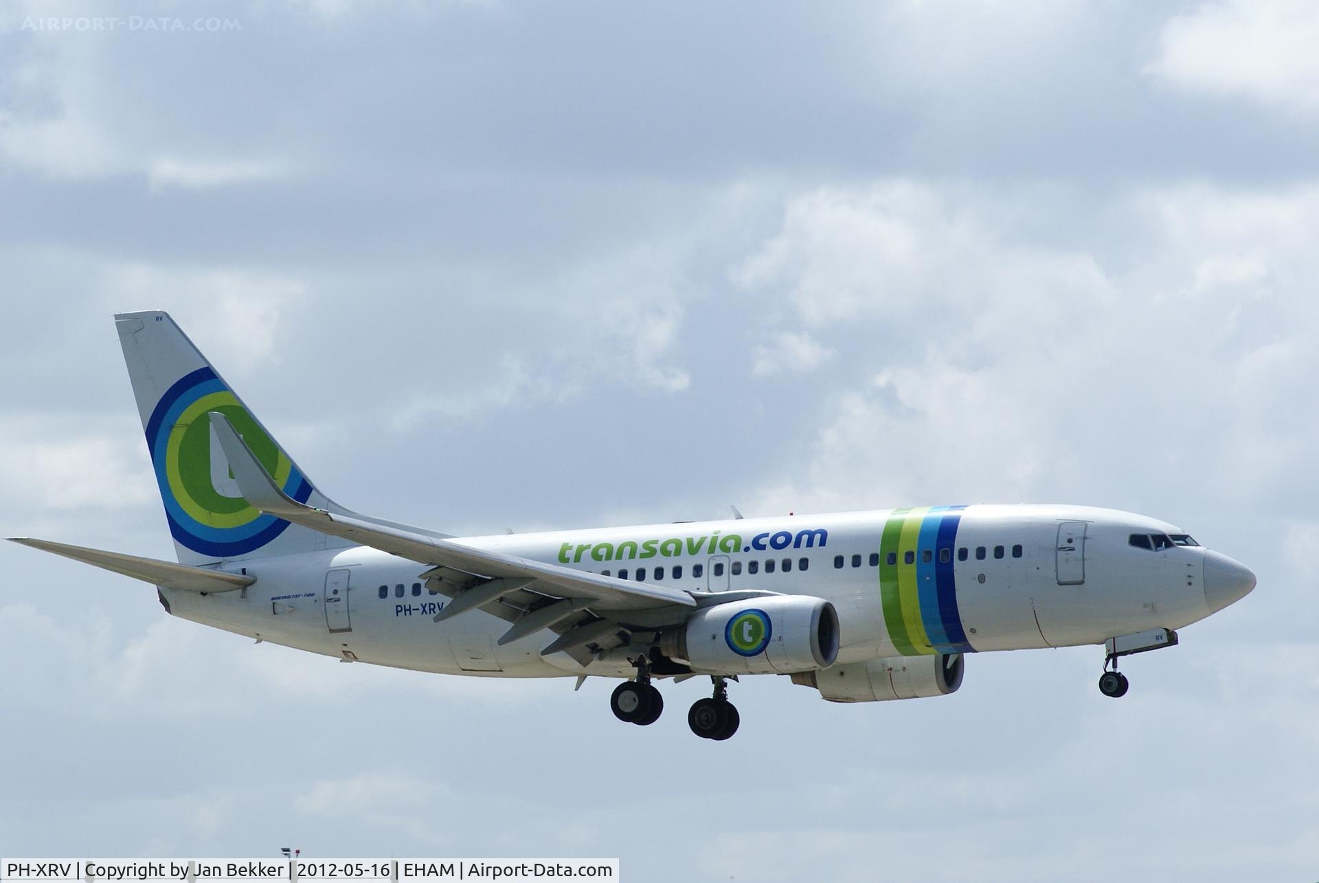 PH-XRV, 2005 Boeing 737-7K2 C/N 34170, Just before landing on the 