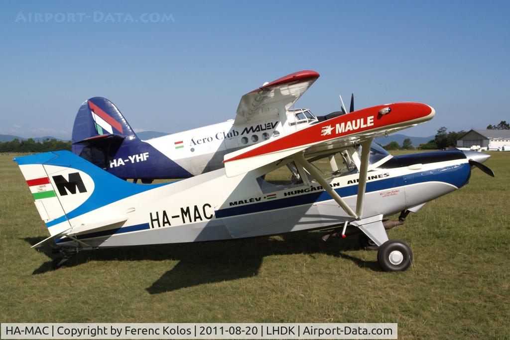 HA-MAC, Maule MX-7-235 Star Rocket C/N 10070C, Dunakeszi