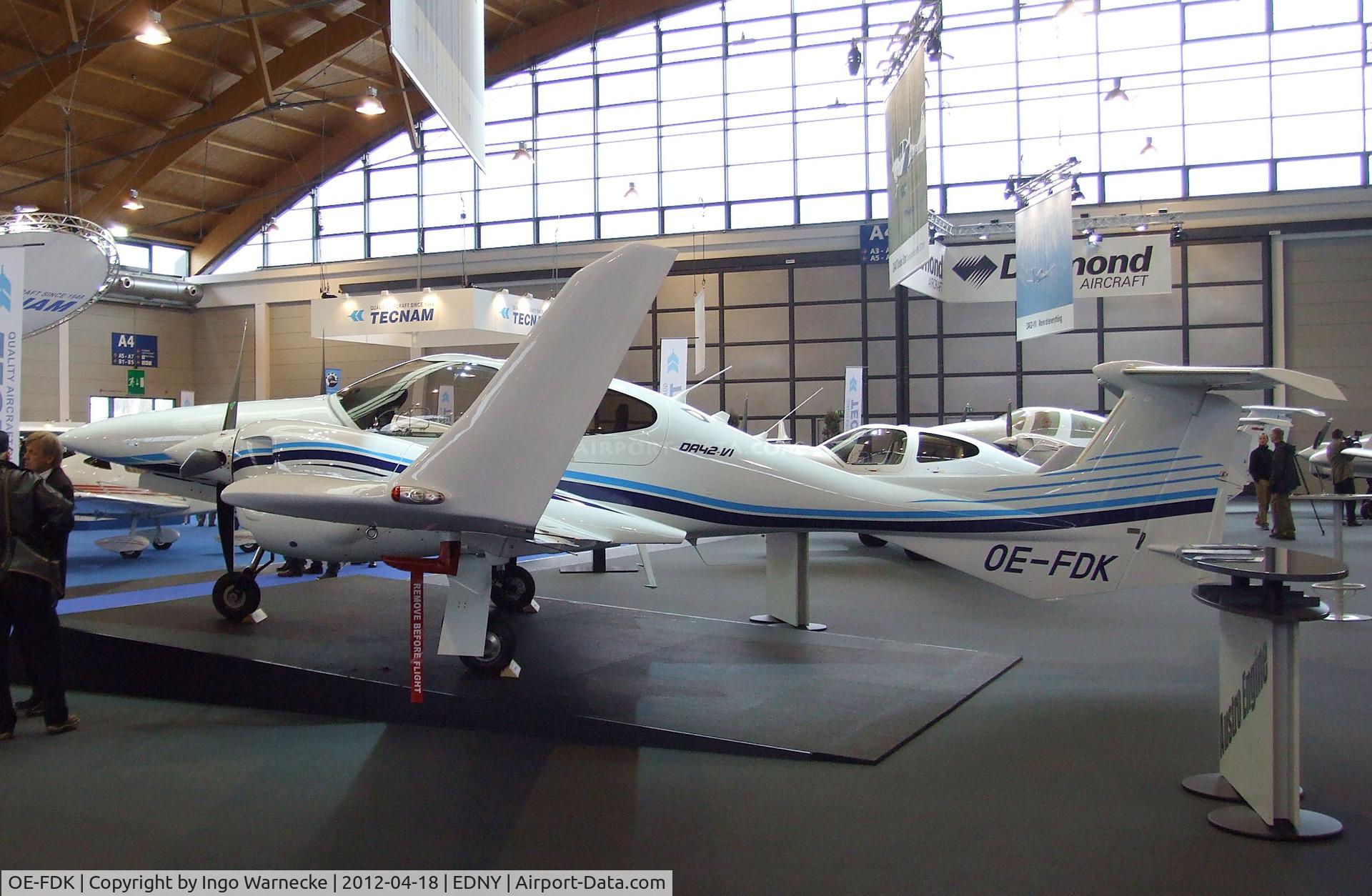 OE-FDK, 1972 Short SC-7 Skyvan 3A-100 C/N SH.1901, Diamond DA-42 VI at the AERO 2012, Friedrichshafen