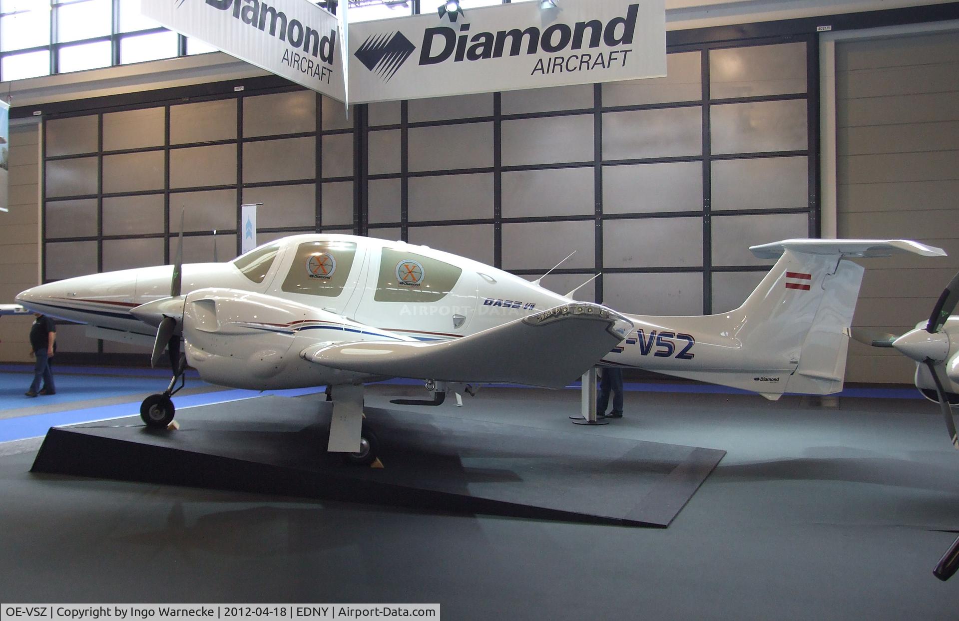 OE-VSZ, 2012 Diamond DA-52 C/N 52.001, Diamond DA-52 VII at the AERO 2012, Friedrichshafen